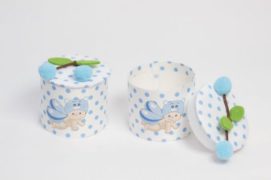 صورة علب مواليد دائري